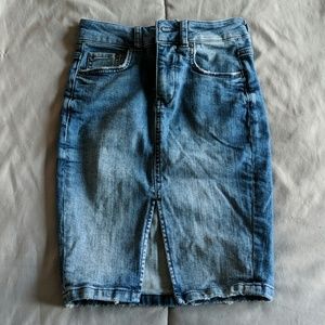 H&M denim skirt